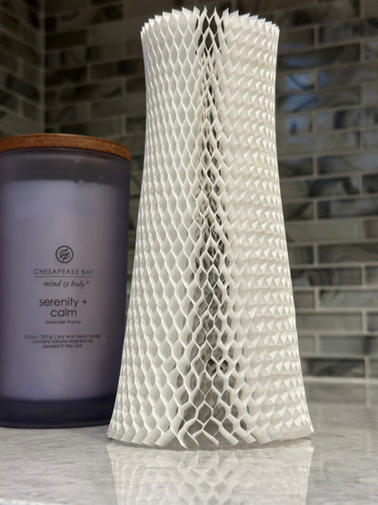 White Honeycomb Paper Sleeves Wholesale– 70gsm 90gsm, 4 Sizes, Eco-Friendly Protective Packaging for Bottles, Cosmetics & Glassware