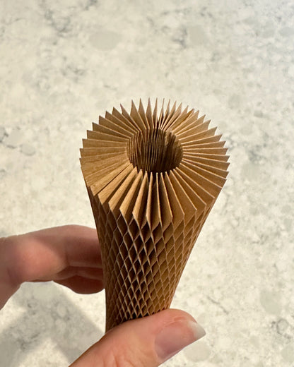 Honeycomb Paper Sleeves Wholesale– 70gsm 90gsm Kraft, 4 Sizes, Eco-Friendly Protective Packaging for Bottles, Cosmetics & Glassware