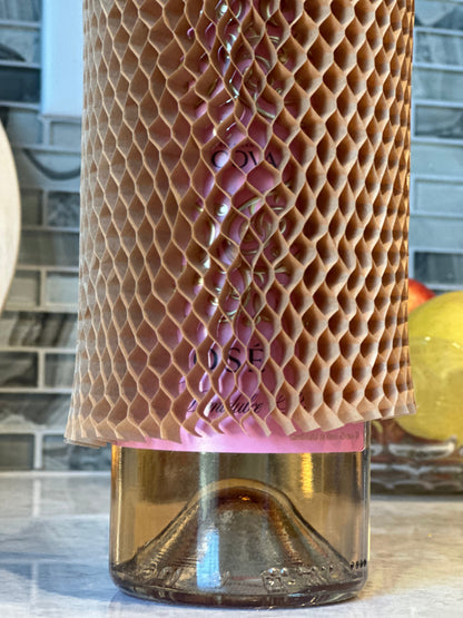 Honeycomb Paper Sleeves Wholesale– 70gsm 90gsm Kraft, 4 Sizes, Eco-Friendly Protective Packaging for Bottles, Cosmetics & Glassware