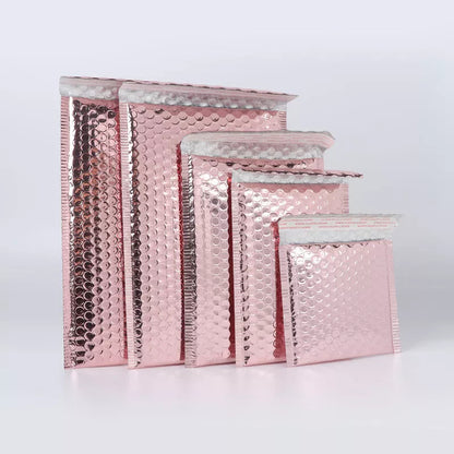 Metallic Bubble Mailers – Shiny, Padded Shipping Bags for Branded Packaging