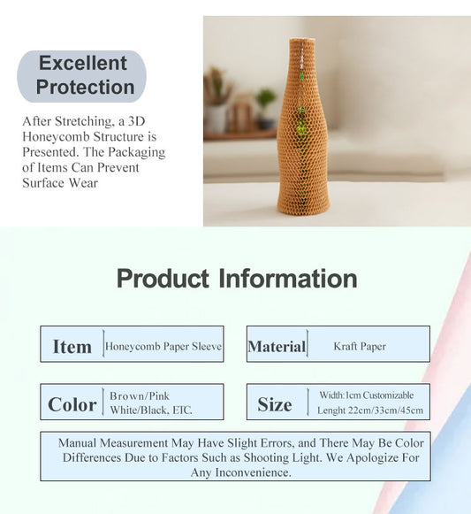 High Protection Honeycomb Paper Sleeve and Case