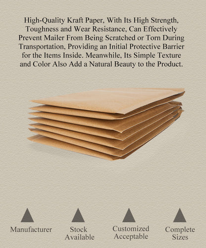 Honeycomb Paper Padded Mailer – 100% Recyclable, Plastic-Free Shipping Bag