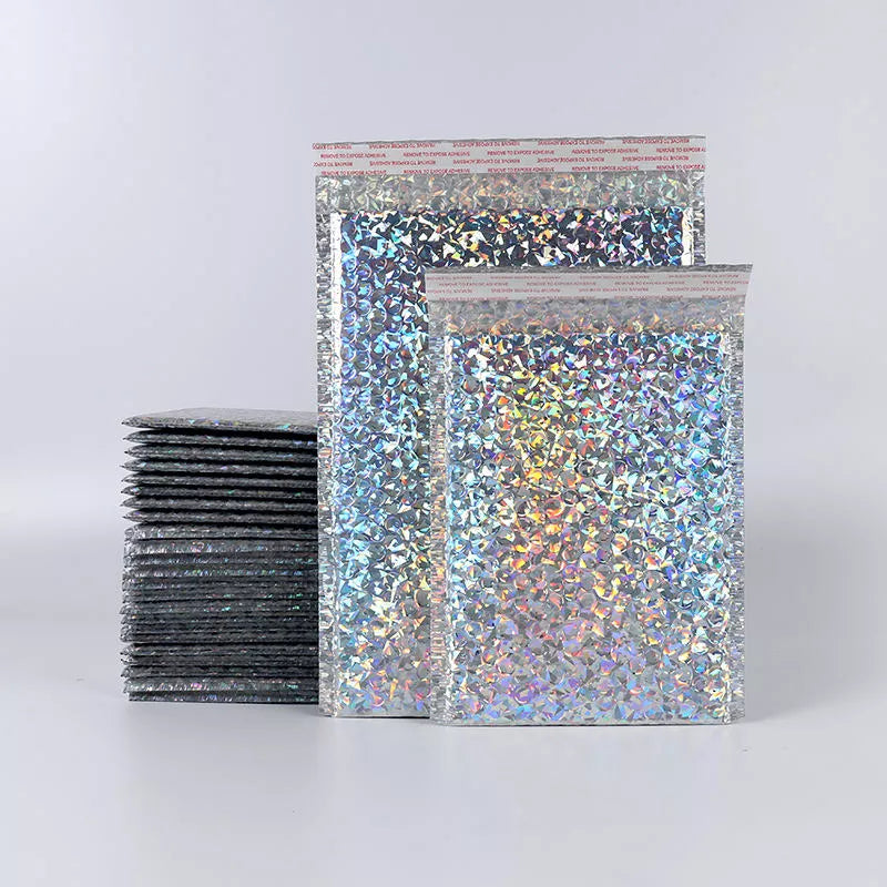 Metallic Bubble Mailers – Shiny, Padded Shipping Bags for Branded Packaging