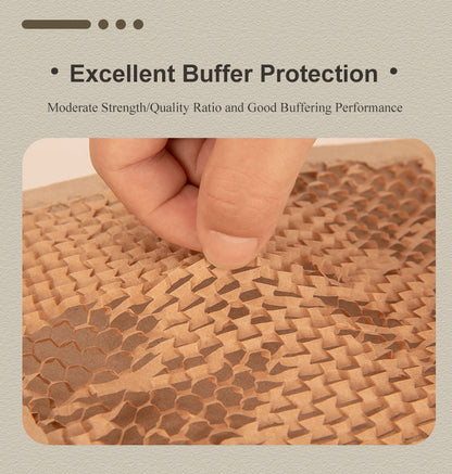 Honeycomb Paper Padded Mailer – 100% Recyclable, Plastic-Free Shipping Bag