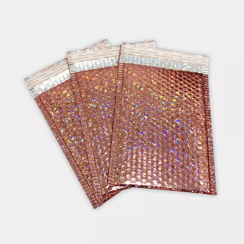 Metallic Bubble Mailers – Shiny, Padded Shipping Bags for Branded Packaging