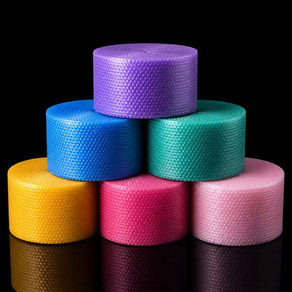 Color Bubble Wrap – Vibrant Protective Packaging for Branded Shipping, Gifts & Retail