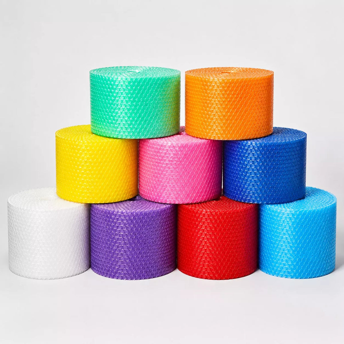 Color Bubble Wrap – Vibrant Protective Packaging for Branded Shipping, Gifts & Retail