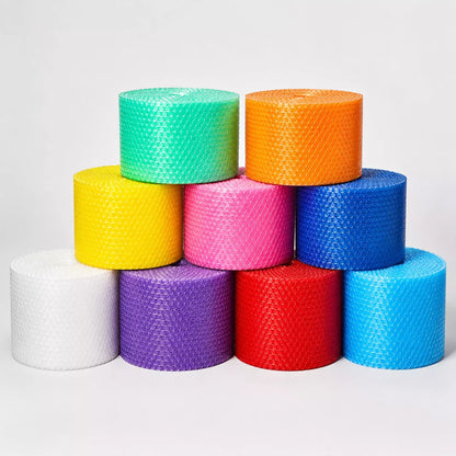 Color Bubble Wrap – Vibrant Protective Packaging for Branded Shipping, Gifts & Retail
