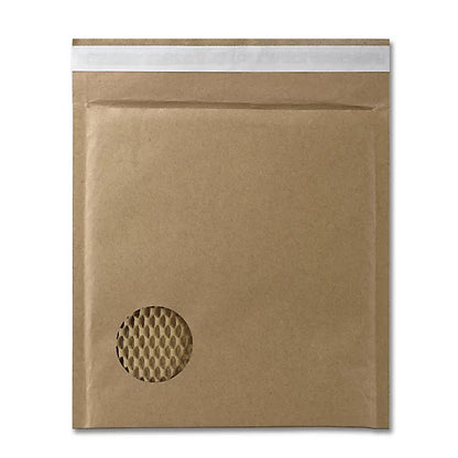 Honeycomb Paper Padded Mailer – 100% Recyclable, Plastic-Free Shipping Bag