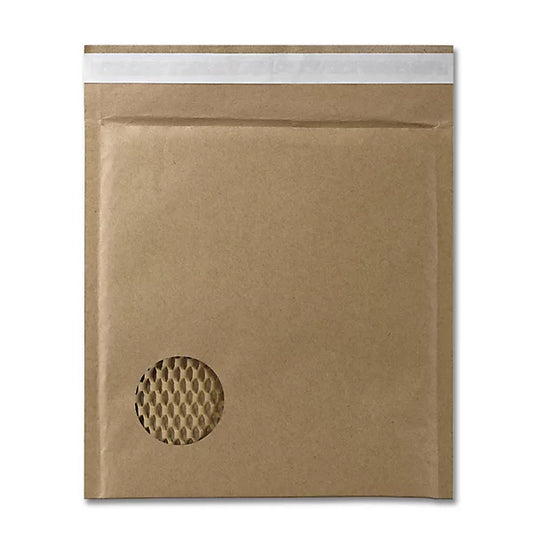 Honeycomb Paper Padded Mailer – 100% Recyclable, Plastic-Free Shipping Bag